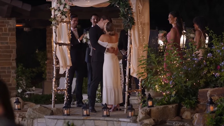 The wedding scene in "Save The Wedding"