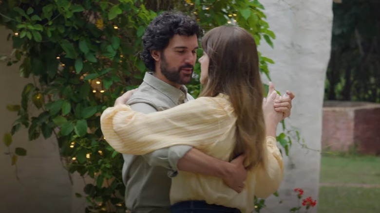 The couple in "My Argentine Heart" dancing together