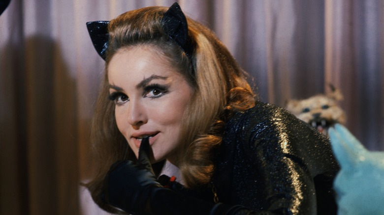 Julie Newmar as Catwoman in 1966