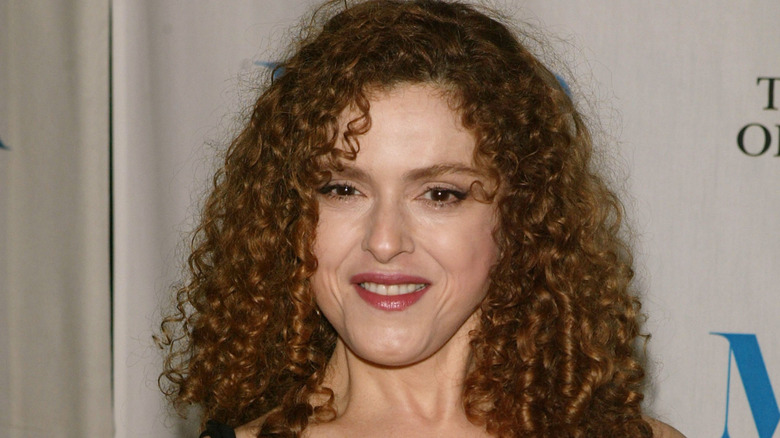 Bernadette Peters attends the Museum of Television and Radio gala, 2005
