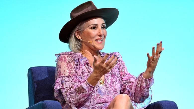 Ricki Lake speaks onstage during End Well 2024 at Skirball Cultural Center on November 22, 2024