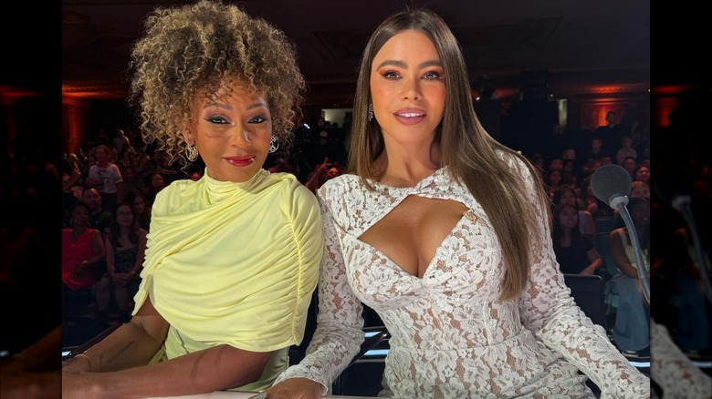 Mel B and Sofía Vergara at AGT in 2025