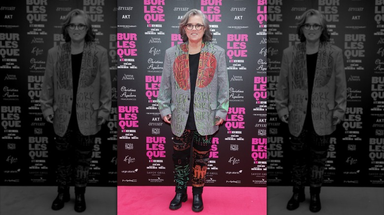 Rosie O'Donnell smiles on the red carpet in 2025