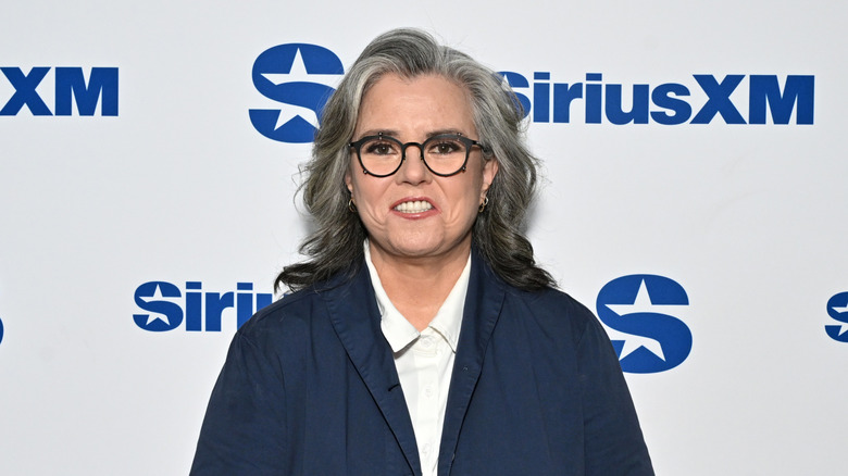 Rosie O'Donnell smiles on the red carpet in 2026