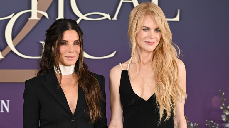 Sandra Bullock and Nicole Kidman at the 