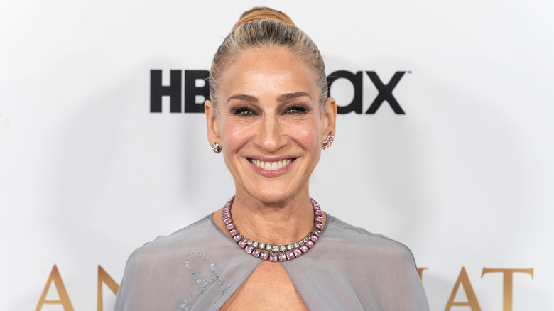 sarah jessica parker attends premiere of And Just Like That by HBO MAX at MoMA december 2021