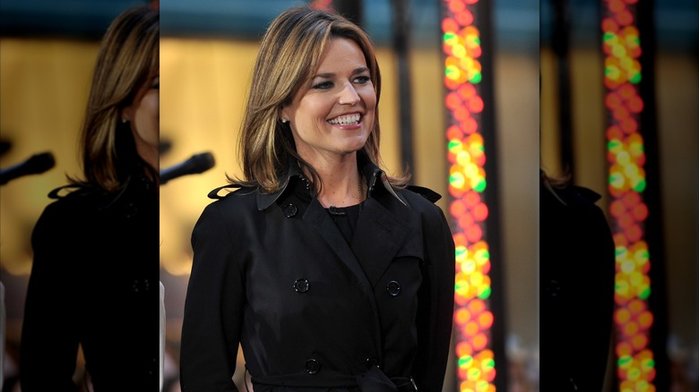Savannah Guthrie smiling while appearing on the "Today" show in 2011