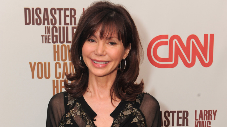 Victoria Principal smiles on the red carpet in 2010