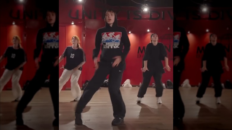 Shiloh Jolie dancing in 2024