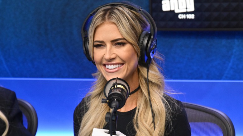 Christina Haack on a radio show
