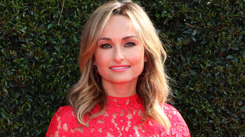 Giada De Laurentiis smiles on the red carpet in 2018