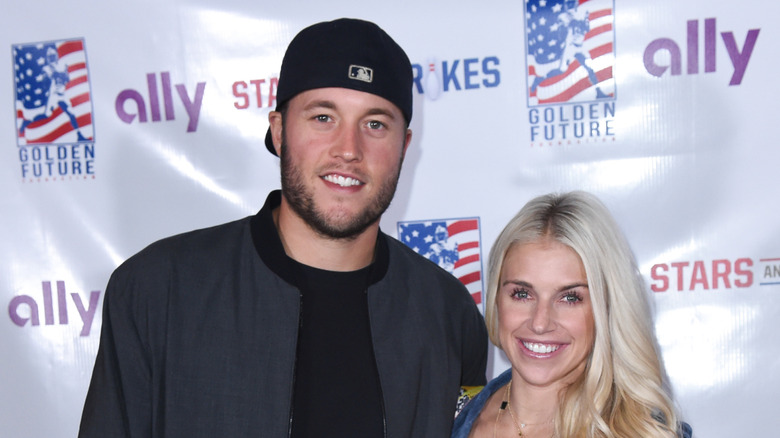 Kelly Stafford alongside husband, Matthew Stafford