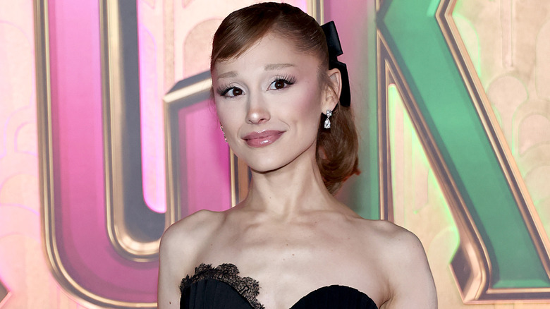 Ariana Grande smiles on the red carpet in 2026