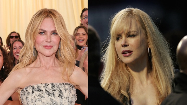 Nicole Kidman at the 2026 Oscars & at the Happy Feet UK movie premiere in 2006