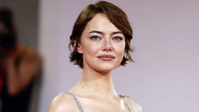 Emma Stone on the red carpet in 2025