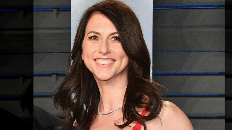 Mackenzie Scott at the Vanity Fair Oscar Party, 2018