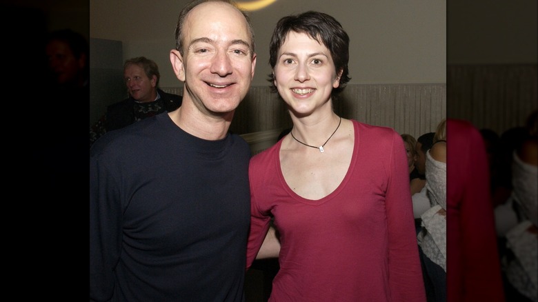 Jeff Bezos and Mackenzie Scott