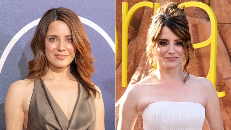 Side-by-side photos of Alanna Ubach at the 2019 "Euphoria" Season 1 premiere and the 2026 "Euphoria" Season 3 premiere