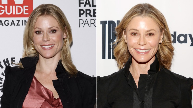 Side-by-side photos of Julie Bowen in 2009 and 2026