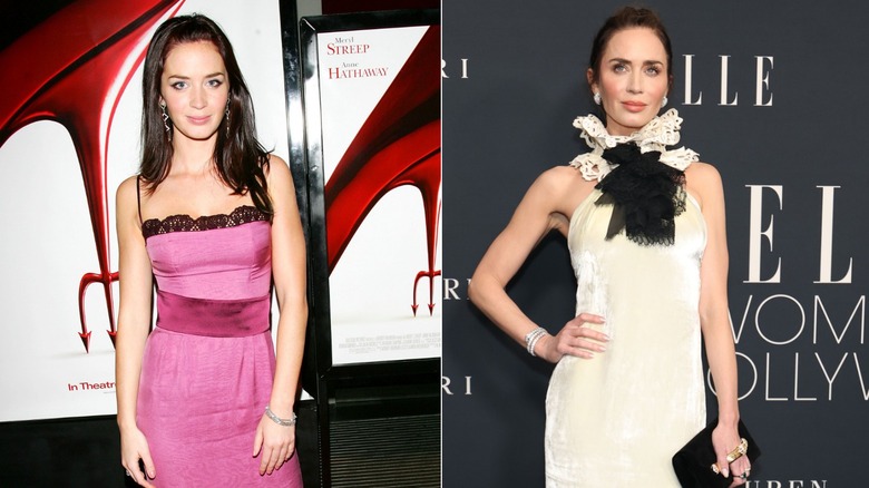 emily blunt in 2006 and 2025