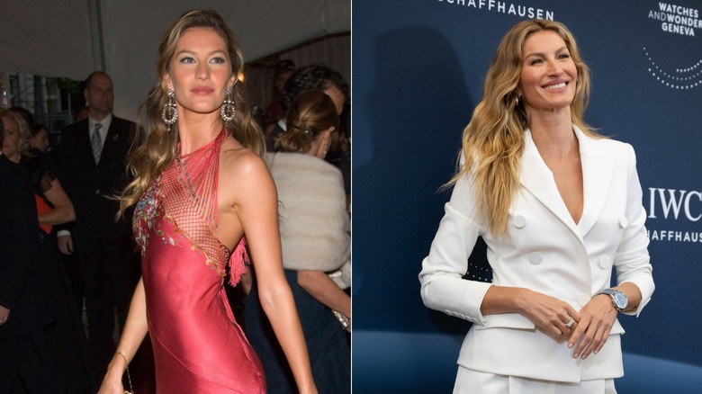 Gisele Bündchen in 2006 and 2024