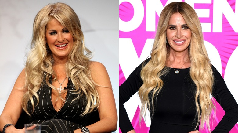 Kim Zolciak in 2008 and 2025, side by side photos