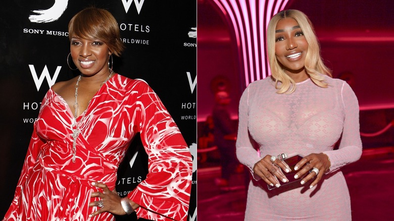 NeNe Leakes in 2009 and 2025, side by side photos