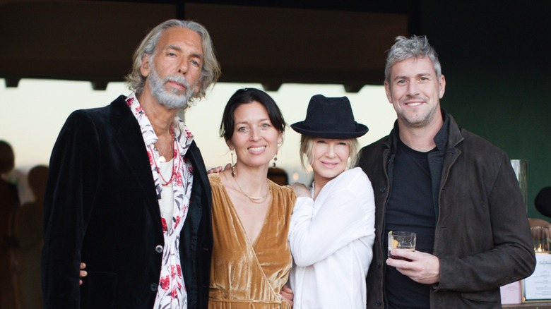 Ant Anstead, Renee Zellweger and another couple in a photo together