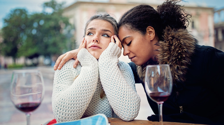 lesbian couple not getting along