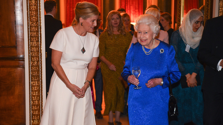 Sophie, Duchess of Edinburgh and the Queen