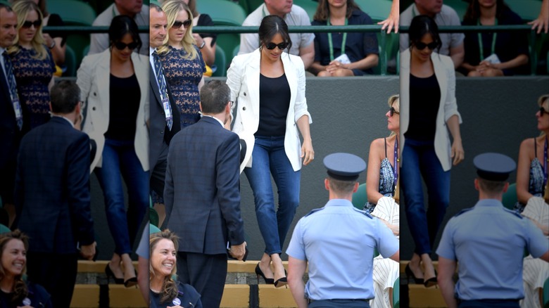 Meghan Markle at Wimbledon 2019