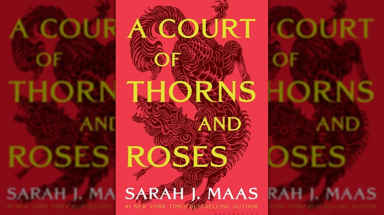 The cover of A Court of Thorns and Roses