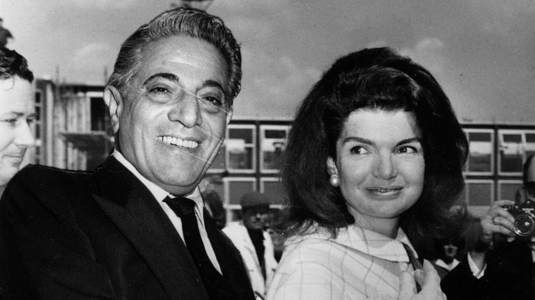 Jackie Onassis and Aristotle Onassis 1960s