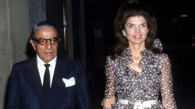 Jackie Onassis and Aristotle Onassis 1960s