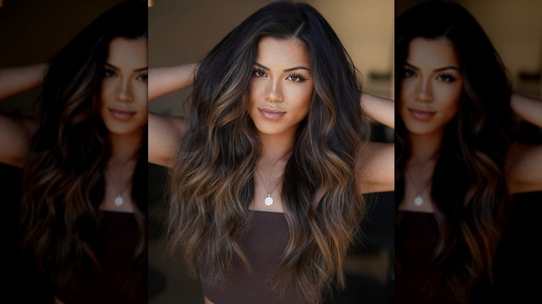 Brunette woman