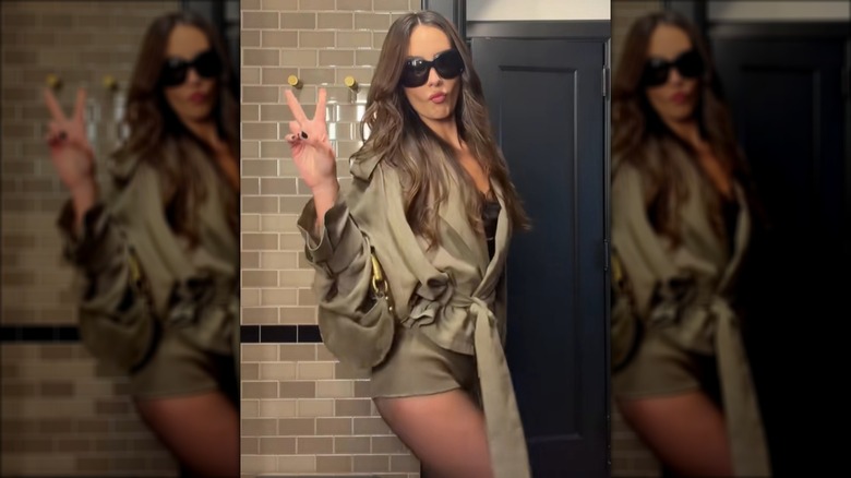 Ashtin Earle posing on TikTok