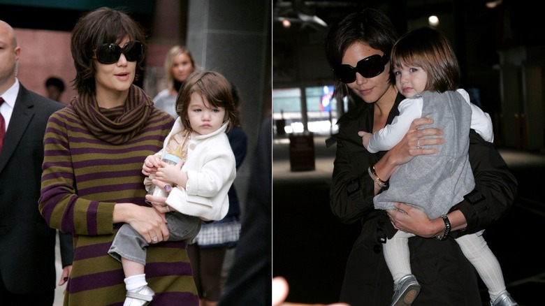 Suri Cruise as a baby