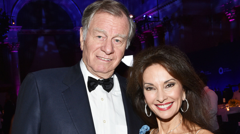 Helmut Huber and Susan Lucci smiling in 2015