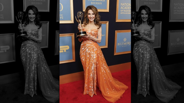 Susan Lucci smiling on the red carpet in 2023