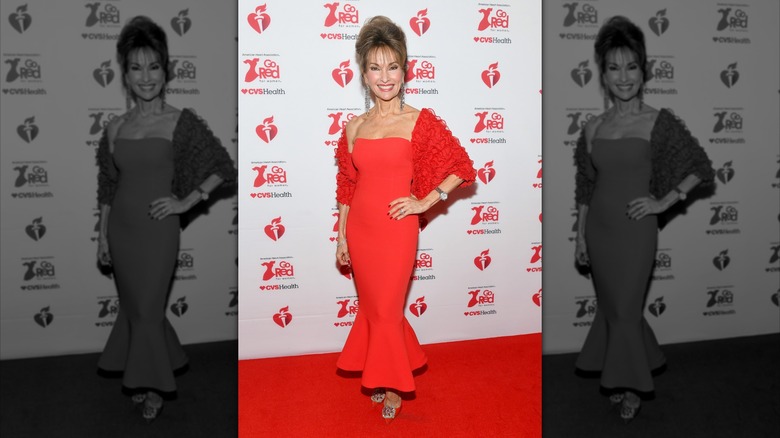 Susan Lucci smiling on the red carpet in 2020