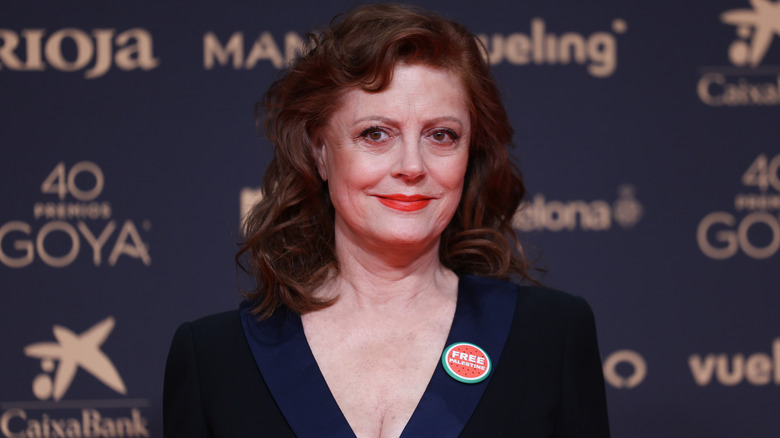 Susan Sarandon attends the red carpet at the 40th Goya Cinema Awards 2026