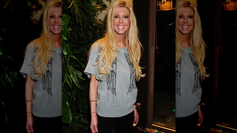 Tara Reid at an event in Paris in 2010