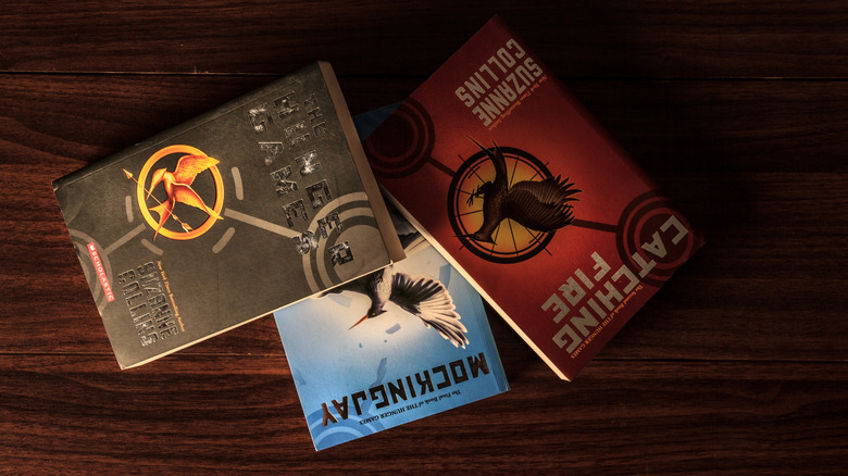 3 books on table