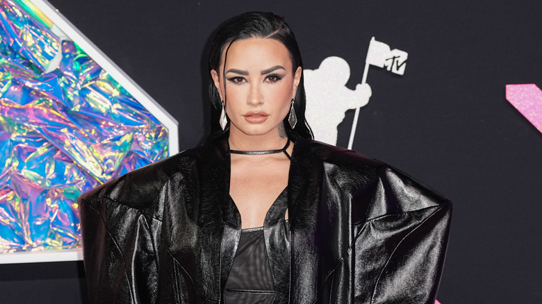 Demi Lovato at the 2023 VMAs 