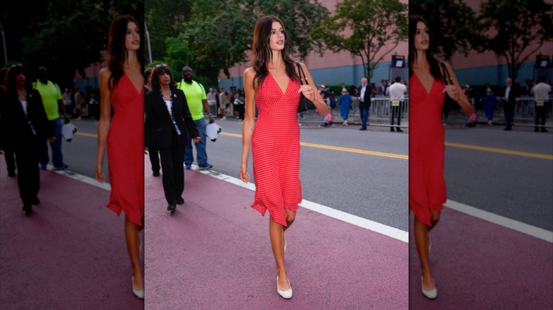 Kaia Gerber attends Gonzo premiere