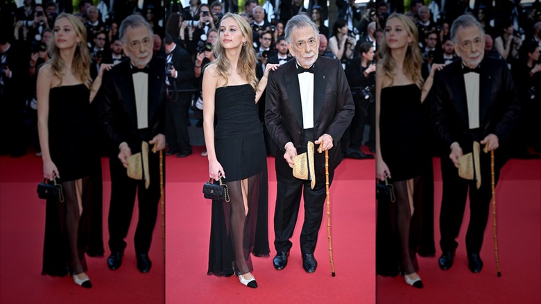 Romy Mars with grandfather Francis Ford Coppola