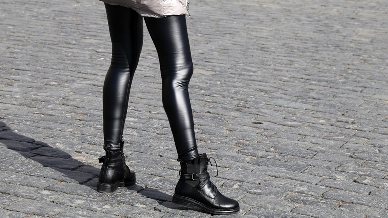 leather leggings