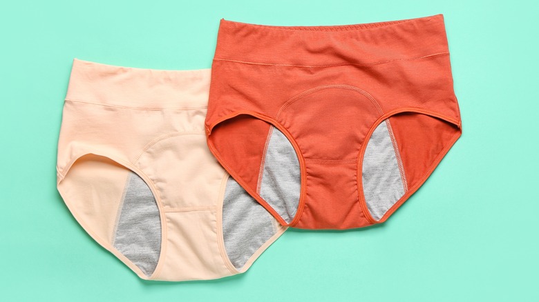 Period panties on display