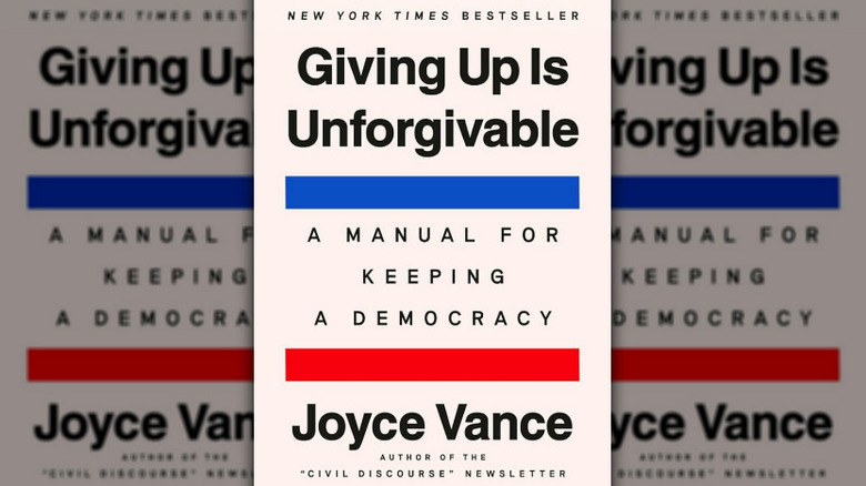Book cover for "Giving Up Is Unforgivable"