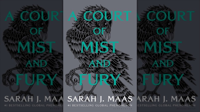 The front cover of A Court of Mist and Fury by Sarah J. Maas